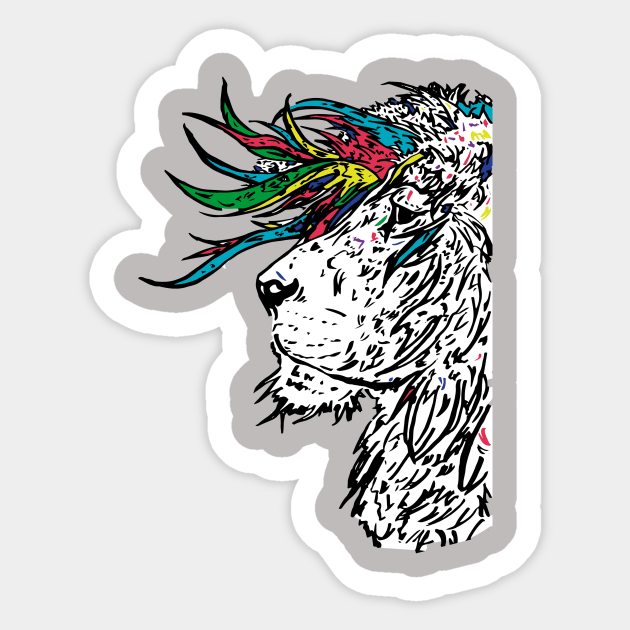 Lion Sticker by kai19